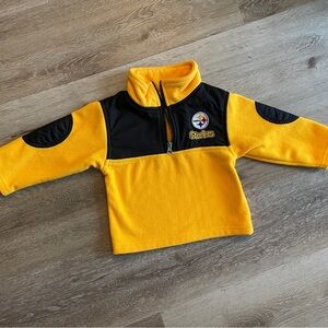 NFL Team Apparel Toddler 2T Yellow Fleece